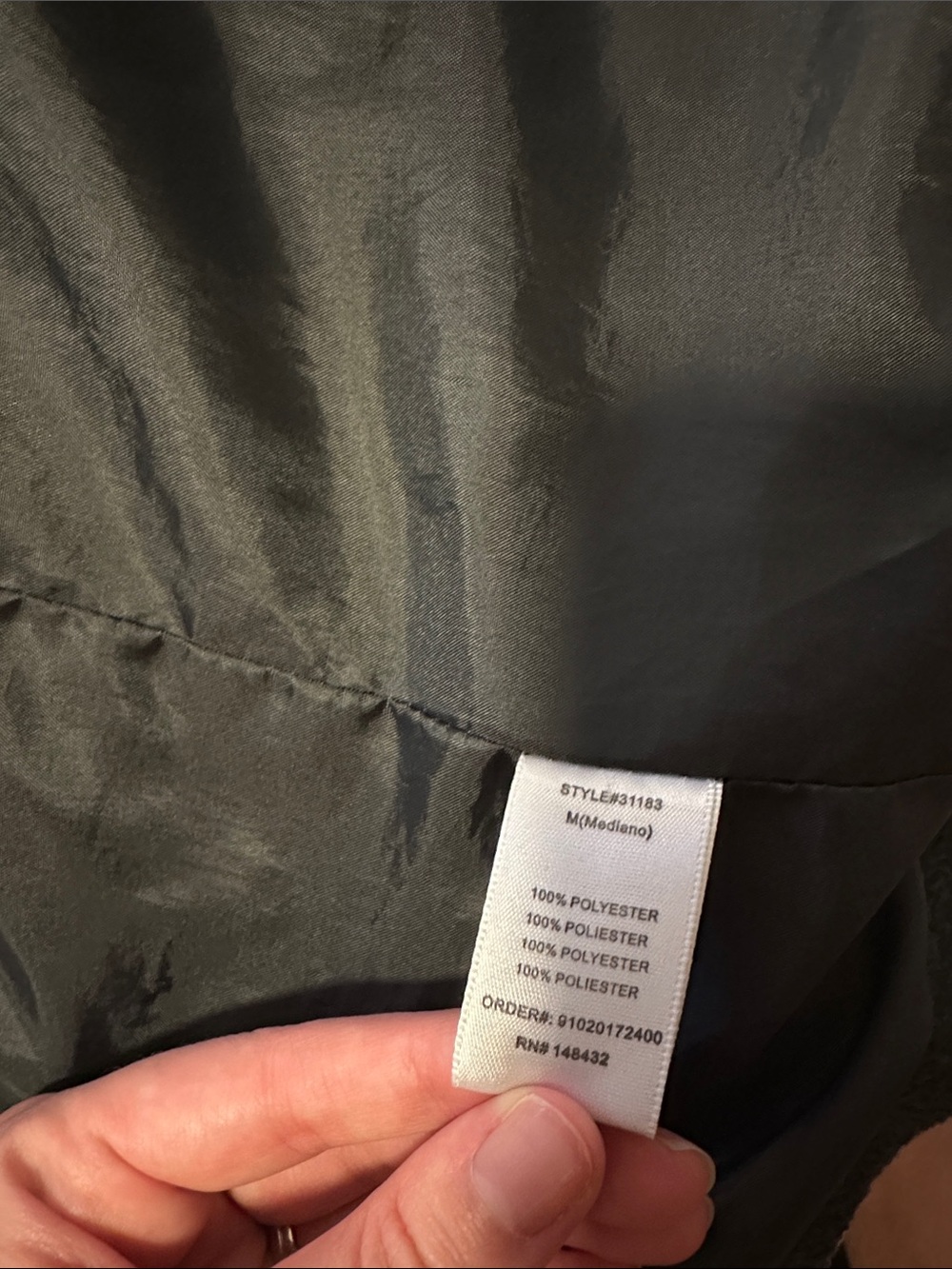 Be Cool Los Angeles Dark Gray Open Front Coat - Picture 3 of 6